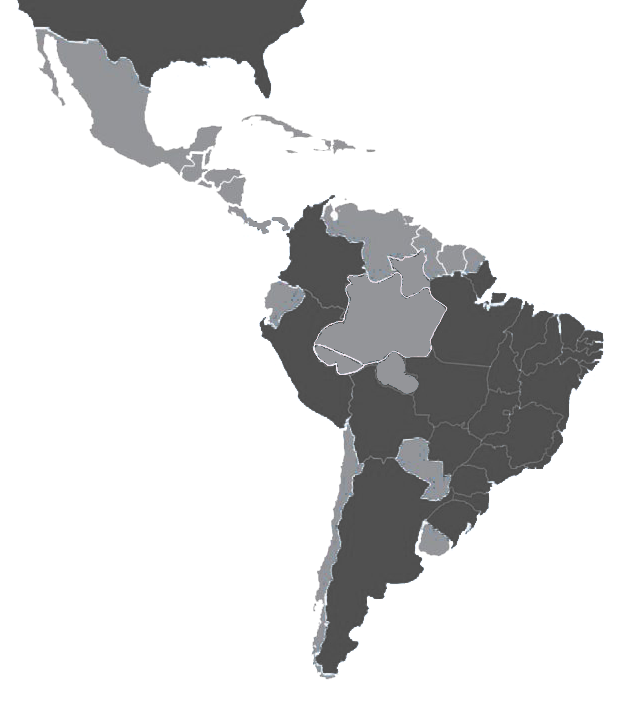 Mapa de atuacao Polimix